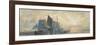 Fishing Boats at Anchor: Sunset, 19th Century-William Roxby Beverly-Framed Giclee Print