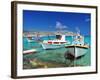 Fishing Boats at Anopi Beach, Karpathos, Dodecanese, Greek Islands, Greece, Europe-Sakis Papadopoulos-Framed Photographic Print