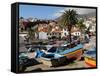 Fishing Boats at Camara De Lobos, Madeira-null-Framed Stretched Canvas