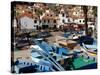 Fishing Boats at Camara De Lobos, Madeira-null-Stretched Canvas