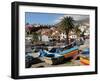 Fishing Boats at Camara De Lobos, Madeira-null-Framed Photographic Print