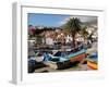 Fishing Boats at Camara De Lobos, Madeira-null-Framed Photographic Print