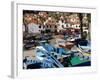 Fishing Boats at Camara De Lobos, Madeira-null-Framed Photographic Print