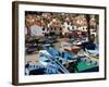 Fishing Boats at Camara De Lobos, Madeira-null-Framed Photographic Print