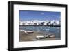 Fishing Boats at Charco San Gines Laguna, Arrecife, Lanzarote, Canary Islands, Spain-Markus Lange-Framed Photographic Print