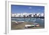 Fishing Boats at Charco San Gines Laguna, Arrecife, Lanzarote, Canary Islands, Spain-Markus Lange-Framed Photographic Print