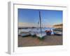 Fishing Boats at Dawn, Calella De Palafrugell, Costa Brava, Catalonia, Spain, Mediterranean, Europe-Stuart Black-Framed Photographic Print