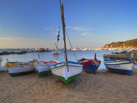 Fishing boat, a fishing boat from the Costa Brava.