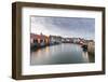 Fishing Boats at Dusk in the Harbour at Pittenweem, Fife, East Neuk, Scotland, United Kingdom-Andrew Sproule-Framed Photographic Print