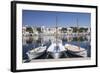 Fishing Boats at Fishing Port, Porto Colom, Majorca (Mallorca)-Markus Lange-Framed Photographic Print