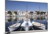 Fishing Boats at Fishing Port, Porto Colom, Majorca (Mallorca)-Markus Lange-Mounted Photographic Print