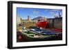 Fishing Boats at Kildownet Pier-Richard Cummins-Framed Photographic Print