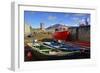 Fishing Boats at Kildownet Pier-Richard Cummins-Framed Photographic Print