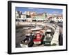 Fishing Boats at Low Tide, Peniche, Estremadura, Portugal-Ken Gillham-Framed Photographic Print