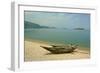 Fishing Boats at Murici Beach, Lake Skadar-null-Framed Photographic Print