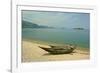 Fishing Boats at Murici Beach, Lake Skadar-null-Framed Photographic Print