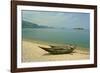 Fishing Boats at Murici Beach, Lake Skadar-null-Framed Photographic Print