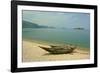 Fishing Boats at Murici Beach, Lake Skadar-null-Framed Photographic Print