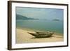 Fishing Boats at Murici Beach, Lake Skadar-null-Framed Photographic Print