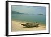 Fishing Boats at Murici Beach, Lake Skadar-null-Framed Photographic Print