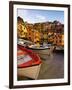 Fishing Boats at Rest in Manarola in Cinque Terre, Tuscany, Italy-Richard Duval-Framed Photographic Print