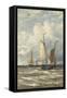 Fishing boats at sea. 1897-Hendrik Willem Mesdag-Framed Stretched Canvas