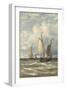 Fishing boats at sea. 1897-Hendrik Willem Mesdag-Framed Giclee Print