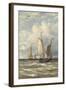 Fishing boats at sea. 1897-Hendrik Willem Mesdag-Framed Giclee Print