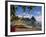 Fishing Boats at Soufriere with the Pitons in the Background, West Indies, Caribbean-Yadid Levy-Framed Photographic Print