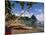 Fishing Boats at Soufriere with the Pitons in the Background, West Indies, Caribbean-Yadid Levy-Mounted Photographic Print