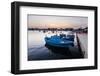 Fishing Boats at Sunset in Marzamemi Fishing Harbour-Matthew Williams-Ellis-Framed Photographic Print