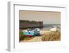 Fishing boats at sunset, Peniche, Atlantic Ocean, Leiria, Portugal, Europe-Markus Lange-Framed Photographic Print