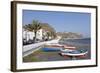 Fishing Boats at the Beach, Playa De Santiago, La Gomera, Canary Islands, Spain, Atlantic, Europe-Markus Lange-Framed Photographic Print
