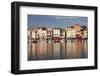 Fishing Boats at the Harbour, France-Markus Lange-Framed Photographic Print