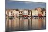 Fishing Boats at the Harbour, France-Markus Lange-Mounted Photographic Print