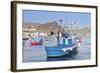 Fishing Boats at the Harbour, Playa De Santiago, La Gomera, Canary Islands, Spain, Atlantic, Europe-Markus Lange-Framed Photographic Print