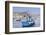 Fishing Boats at the Harbour, Playa De Santiago, La Gomera, Canary Islands, Spain, Atlantic, Europe-Markus Lange-Framed Photographic Print