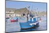 Fishing Boats at the Harbour, Playa De Santiago, La Gomera, Canary Islands, Spain, Atlantic, Europe-Markus Lange-Mounted Photographic Print