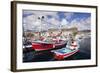 Fishing Boats at the Old Port of Puerto De Mogan-Markus Lange-Framed Photographic Print