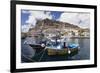 Fishing Boats at the Old Port of Puerto De Mogan-Markus Lange-Framed Photographic Print