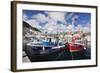 Fishing Boats at the Old Port of Puerto De Mogan-Markus Lange-Framed Photographic Print