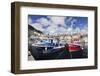 Fishing Boats at the Old Port of Puerto De Mogan-Markus Lange-Framed Photographic Print