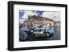 Fishing Boats at the Old Port of Puerto De Mogan-Markus Lange-Framed Photographic Print