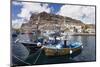 Fishing Boats at the Old Port of Puerto De Mogan-Markus Lange-Mounted Photographic Print