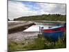 Fishing Boats at the Pier, Catterline, Aberdeenshire, Scotland, United Kingdom, Europe-Mark Sunderland-Mounted Photographic Print