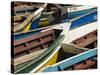 Fishing Boats at the Port of Ponto Do Sol, Ribiera Grande, Santo Antao, Cape Verde Islands-R H Productions-Stretched Canvas