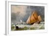 Fishing Boats, Brighton-Richard Beavis-Framed Giclee Print