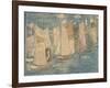 Fishing Boats, C.1900-02-Maurice Brazil Prendergast-Framed Giclee Print