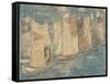 Fishing Boats, C.1900-02-Maurice Brazil Prendergast-Framed Stretched Canvas