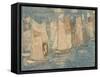 Fishing Boats, C.1900-02-Maurice Brazil Prendergast-Framed Stretched Canvas